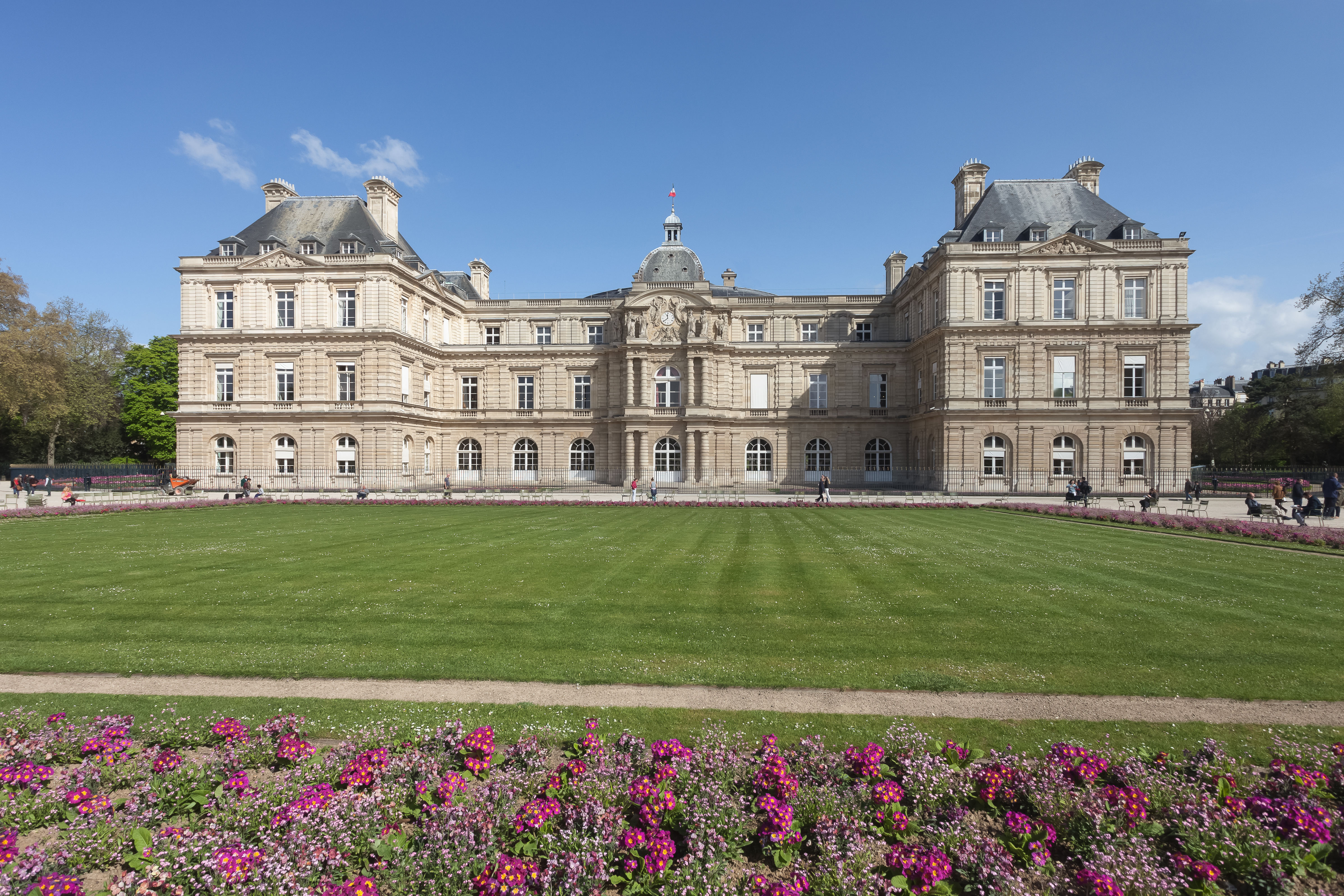 2017 -Le palais du Luxembourg, dans le jardin du Luxembourg, Paris