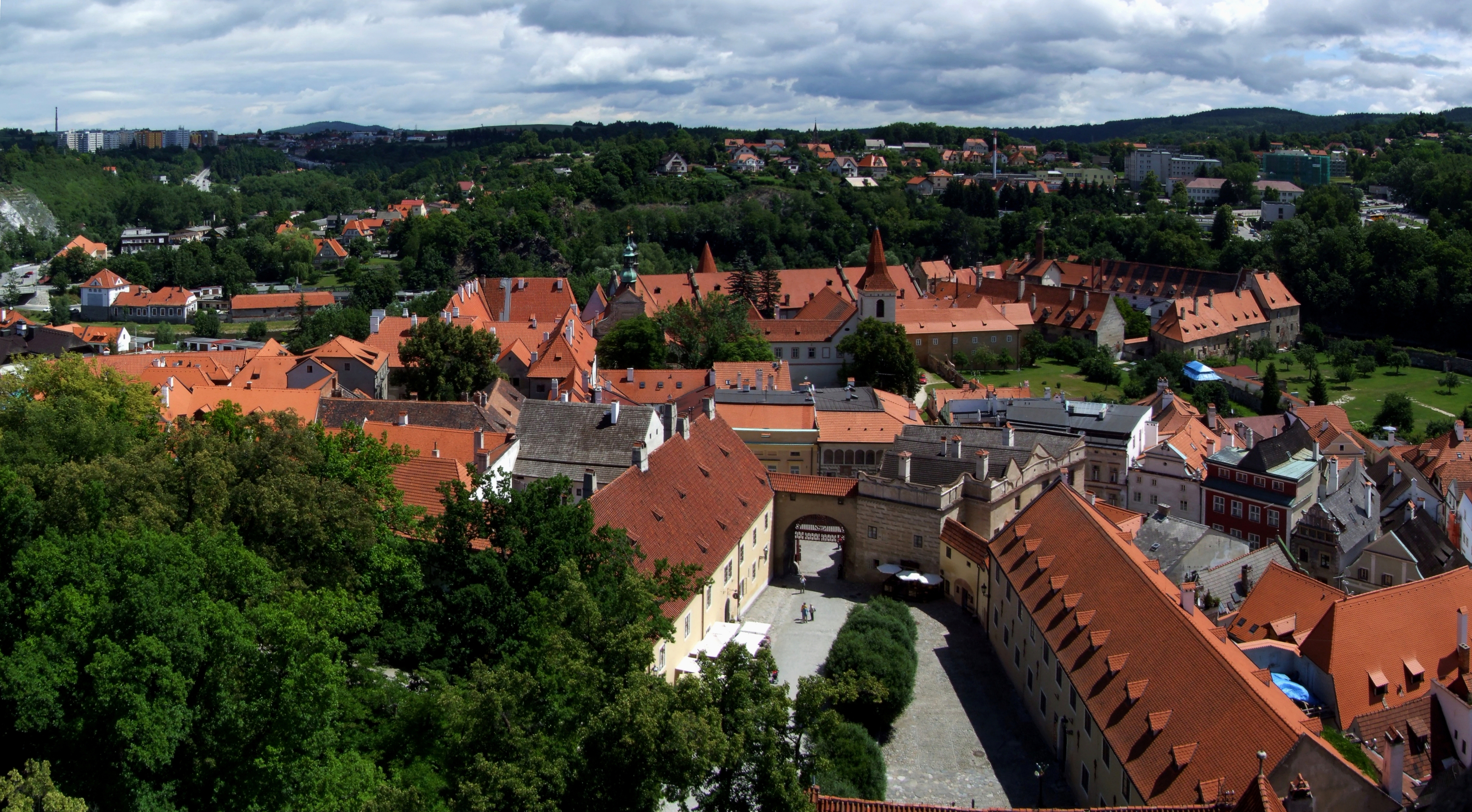 Český Krumlov (Krummau) - panorama