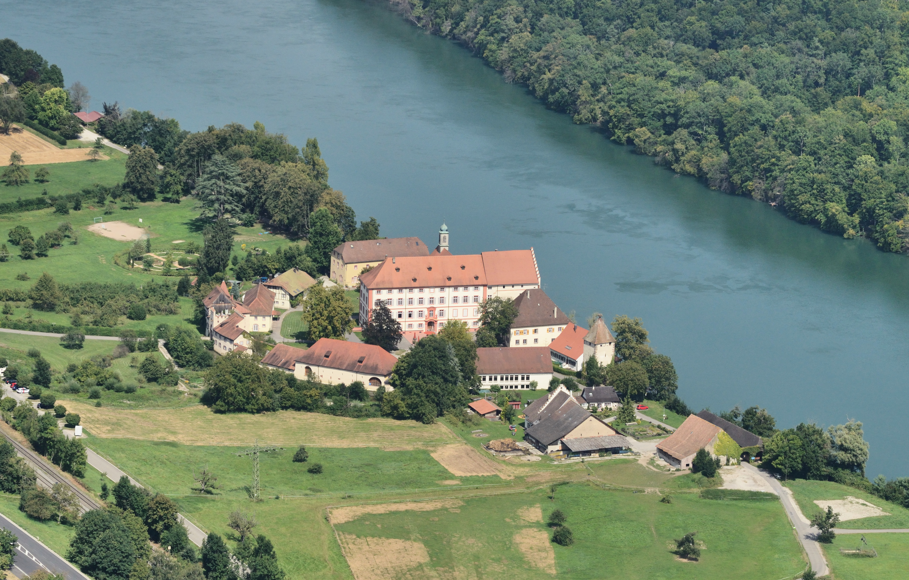Aerial View - Schloss Beuggen5