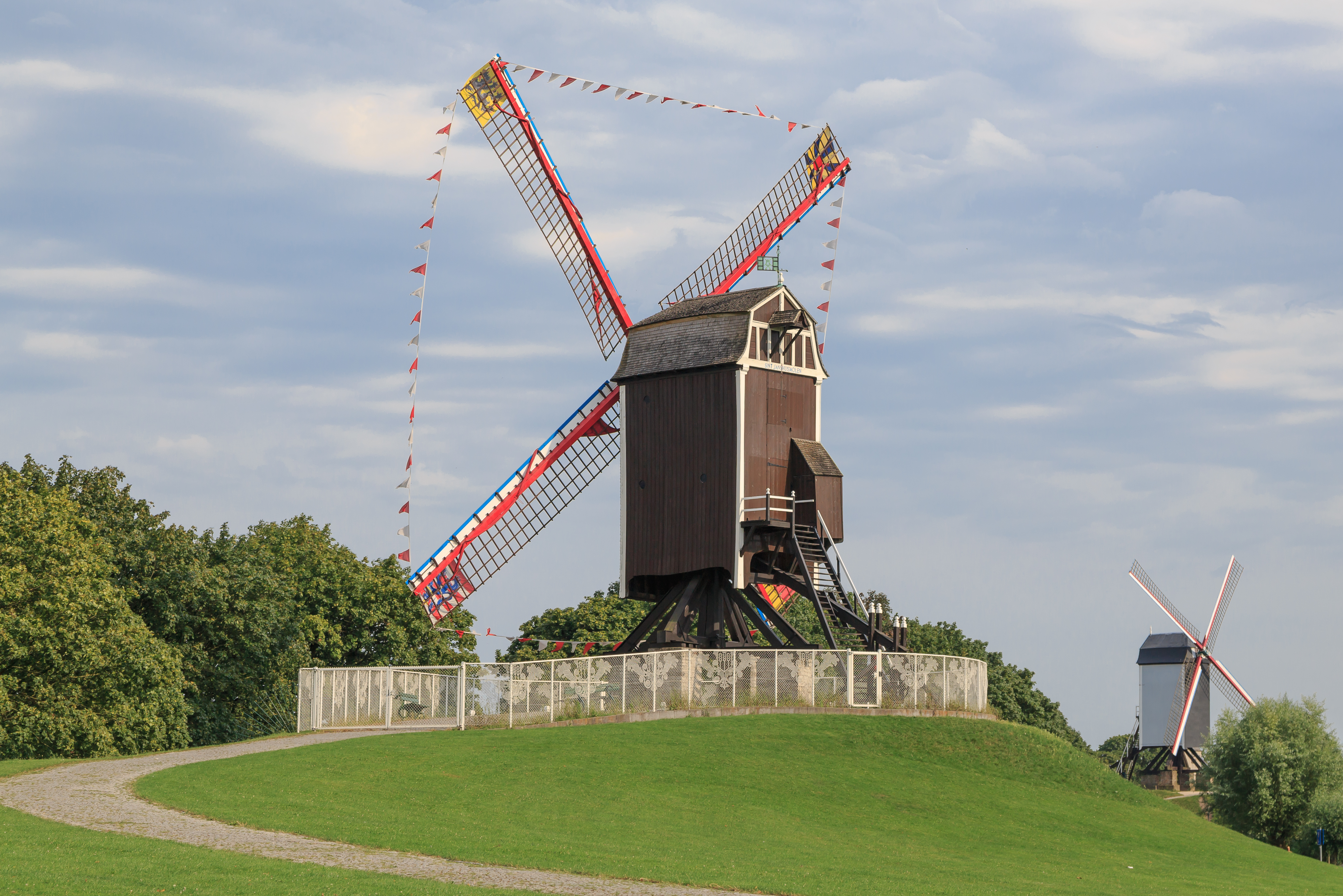 Bruges Belgium Windmill- Sint-Janshuismolen-01