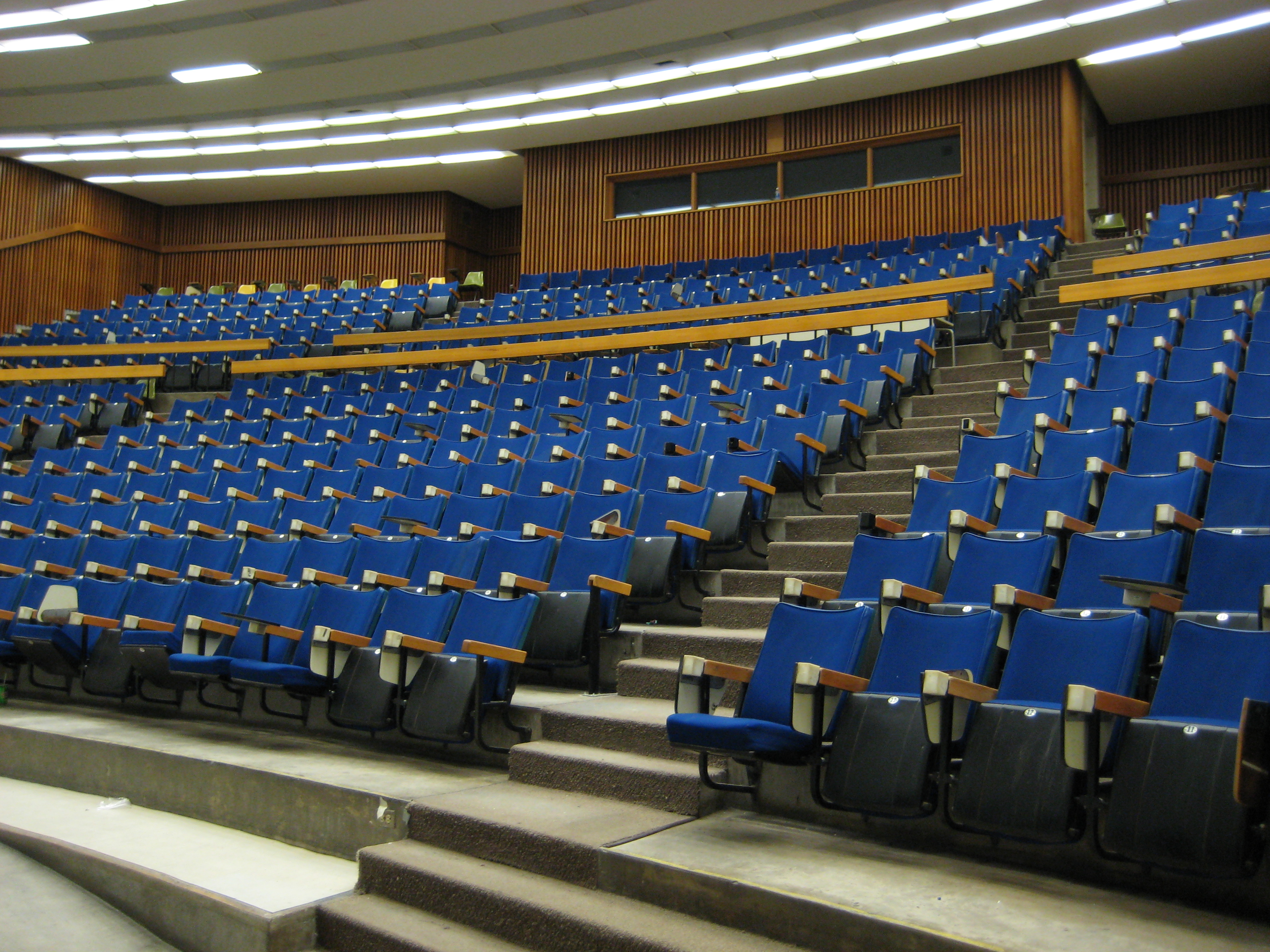Curtis Lecture Halls interior view1 empty class