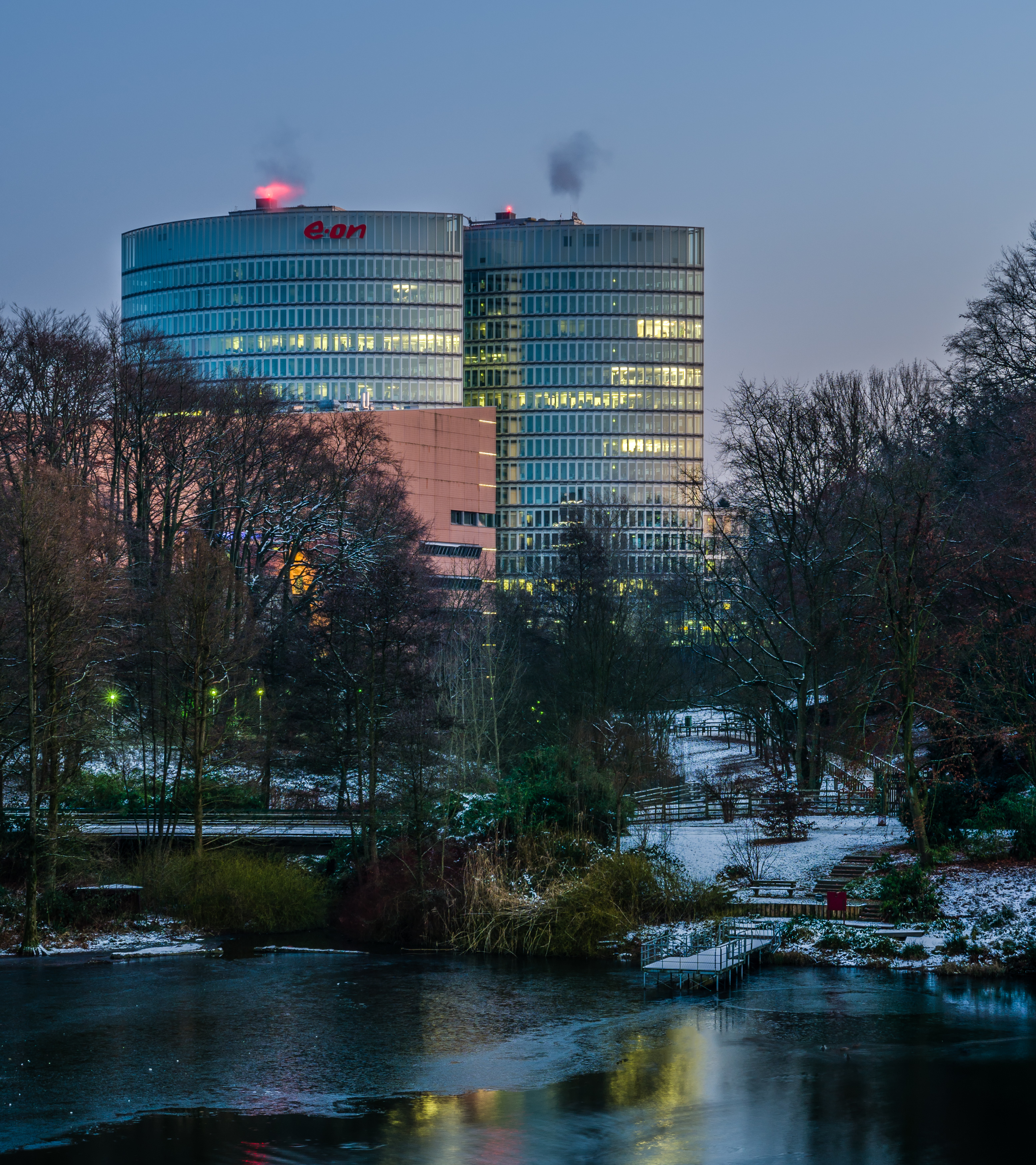 EON Ruhrgas Blaue Stunde Winter 2014