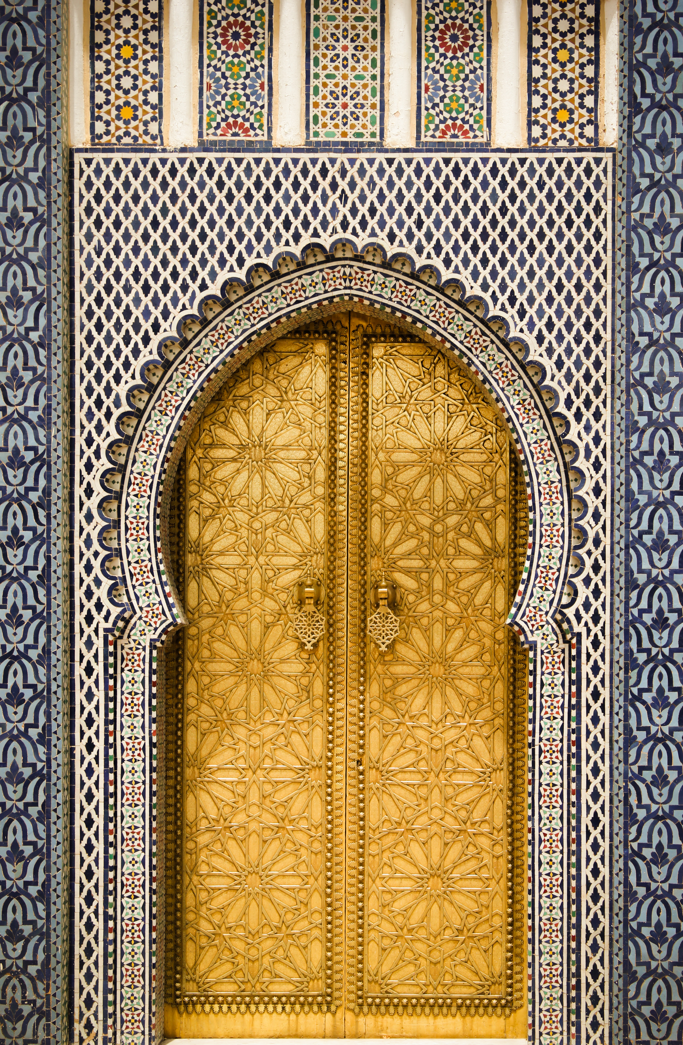 Gate to the Royal Palace in Fes