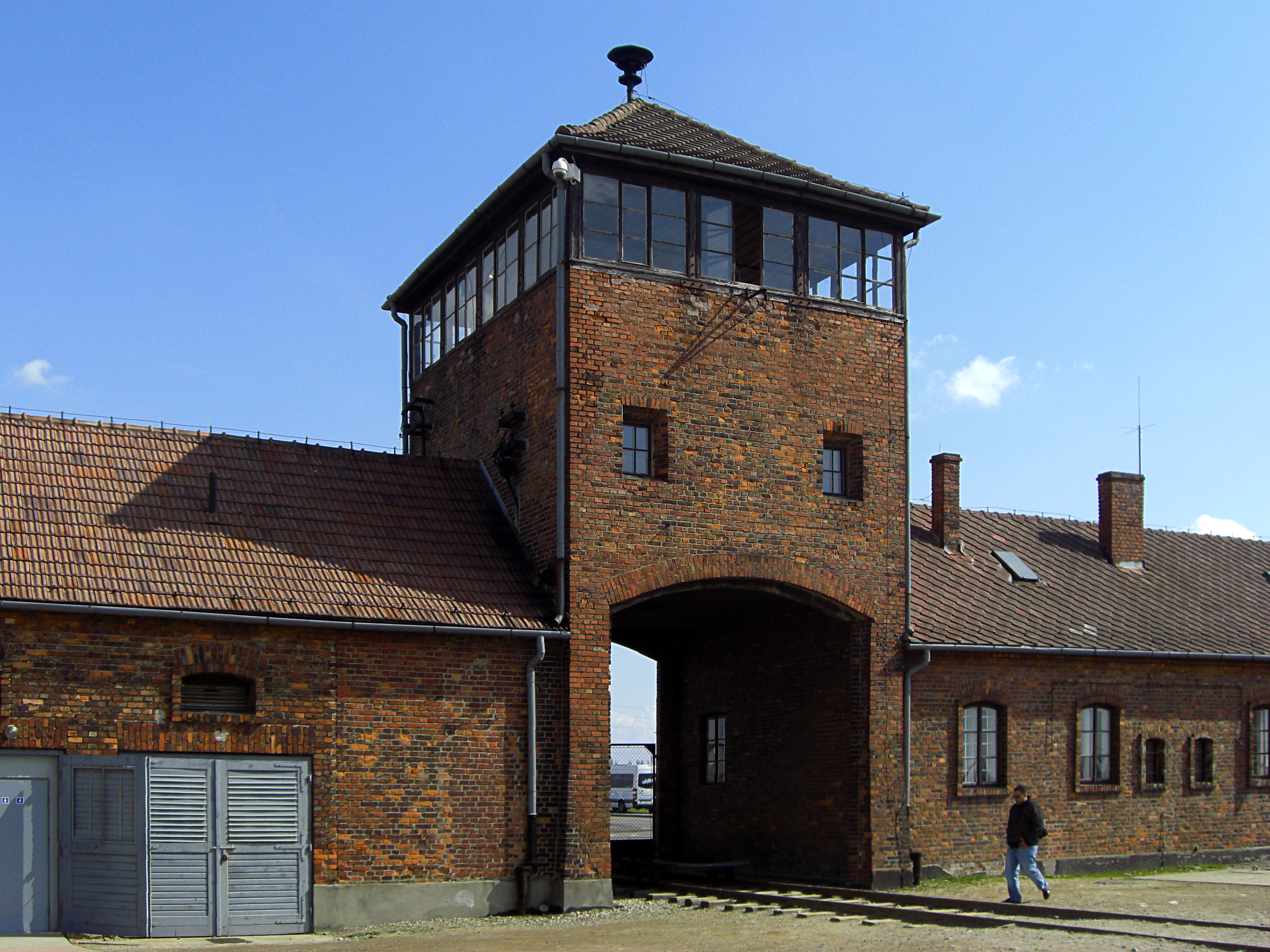 Gatehouse Auschwitz II (Birkenau), Poland