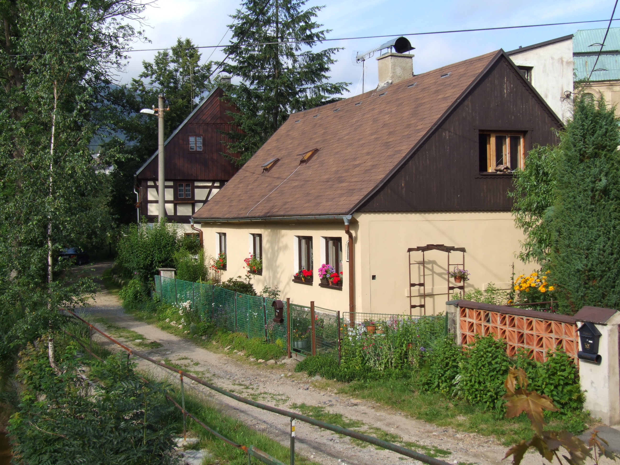 Hejnice (Haindorf) - old houses