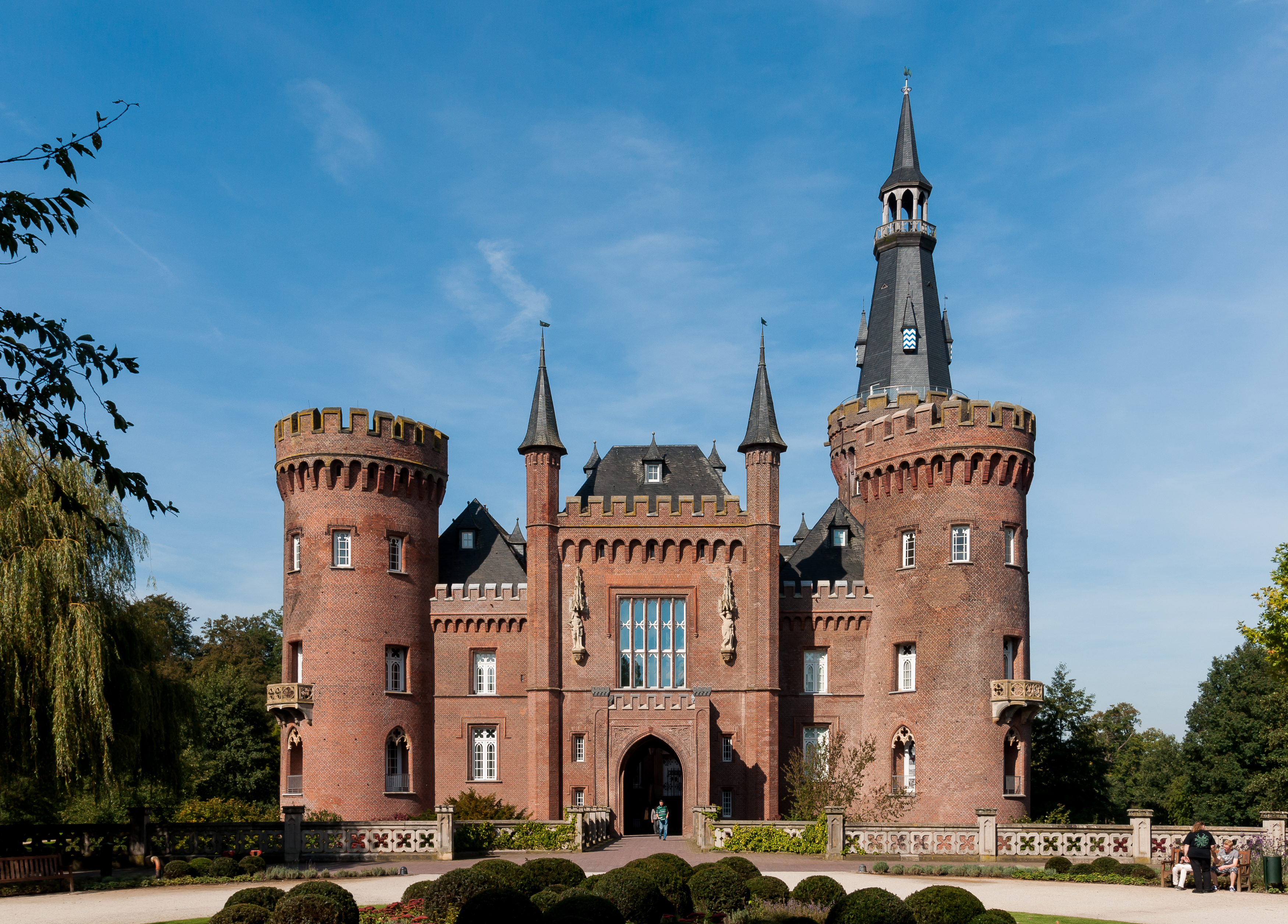 Kalkar Northrhine-Westphalia Germany Moyland-Castle-01
