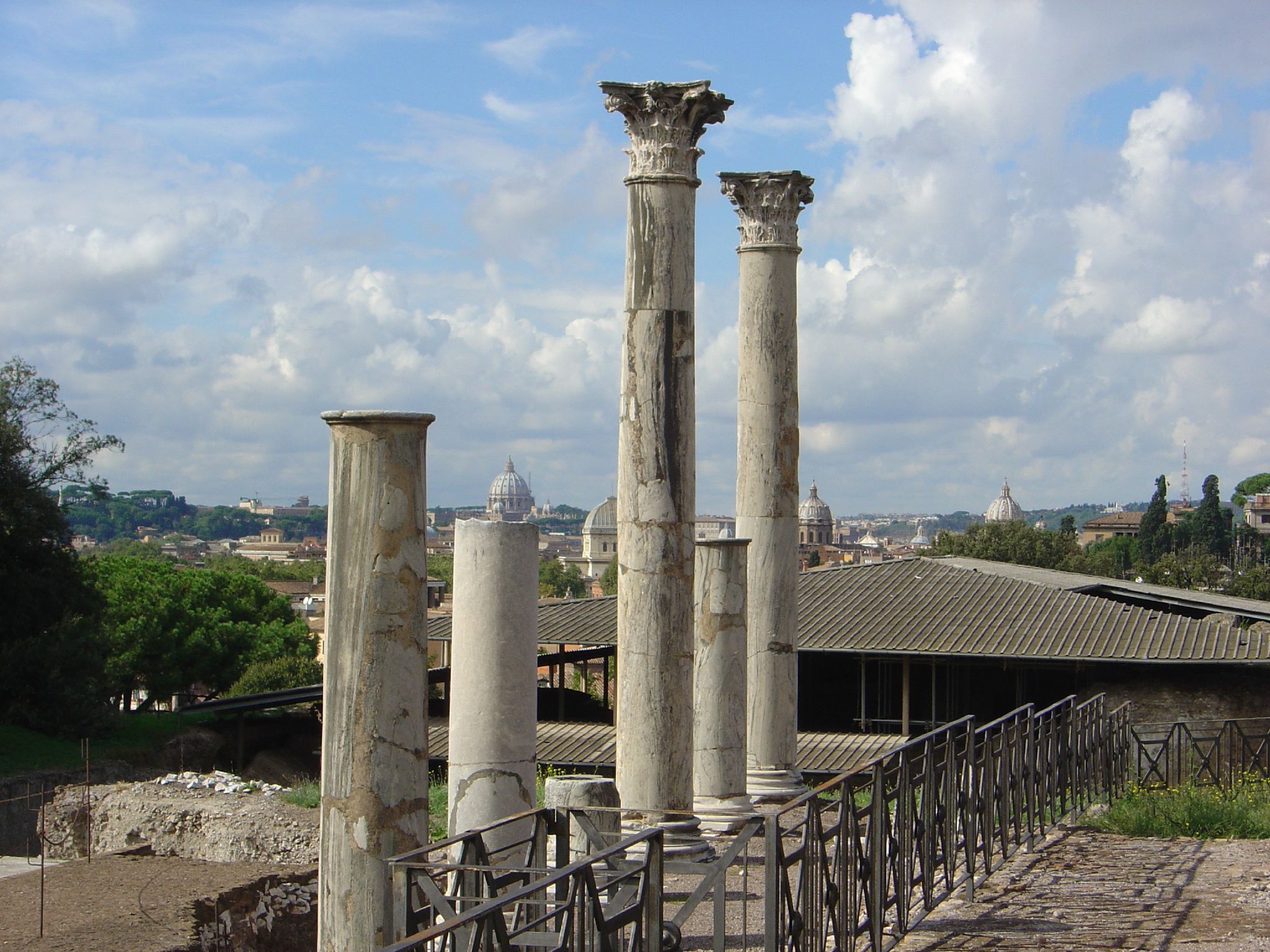 Palatine Hill columns