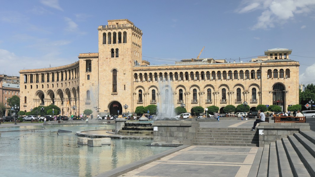 2014 Erywań, Budynek Ministerstwa Spraw Zagranicznych Armenii (01)
