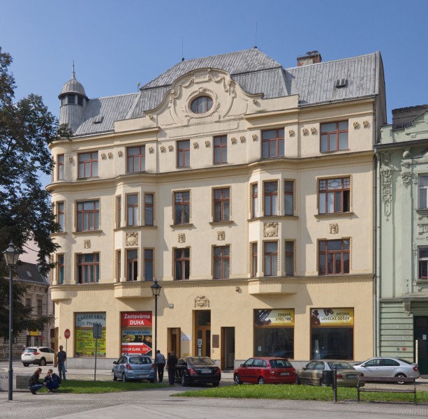 2014 Ostrawa, Kamienica, náměstí Svatopluka Čecha 1, 01