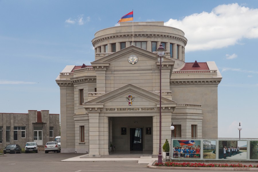 2014 Stepanakert, Budynek Związku Bojowników o Wolność Arcachu