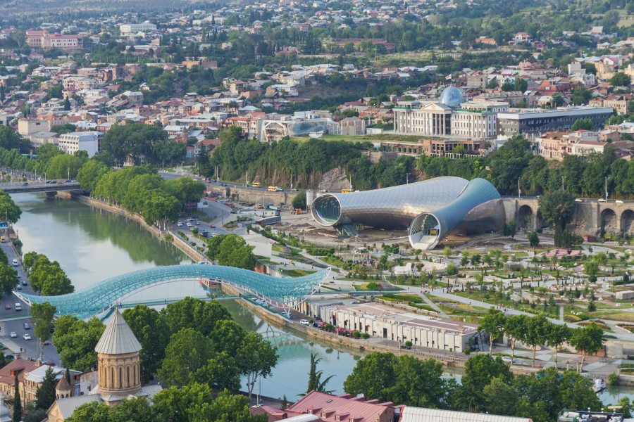 2014 Tbilisi, Widoki z Twierdzy Narikala (05)