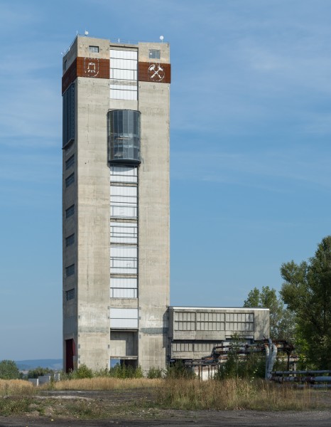 2015 Wieża szybu Nowy w KWK Piast w Nowej Rudzie