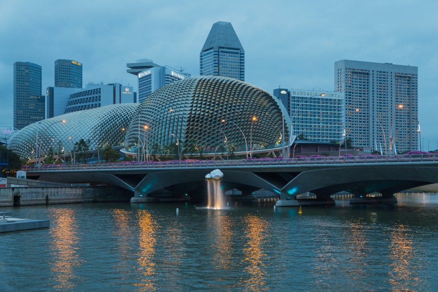 2016 Singapur, Downtown Core, Esplanade – Theatres on the Bay (06)
