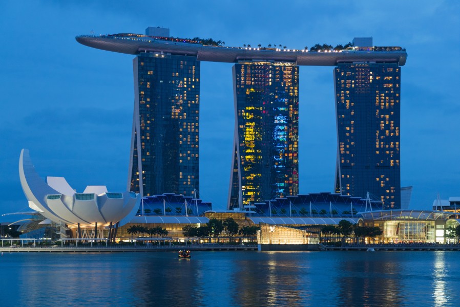 2016 Singapur, Downtown Core, Marina Bay Sands i ArtScience Museum (10)