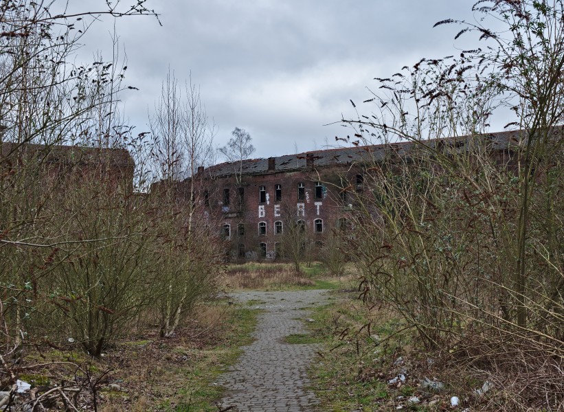 Abandoned military building in Fort de la Chartreuse, Liege, Belgium (DSCF3338)