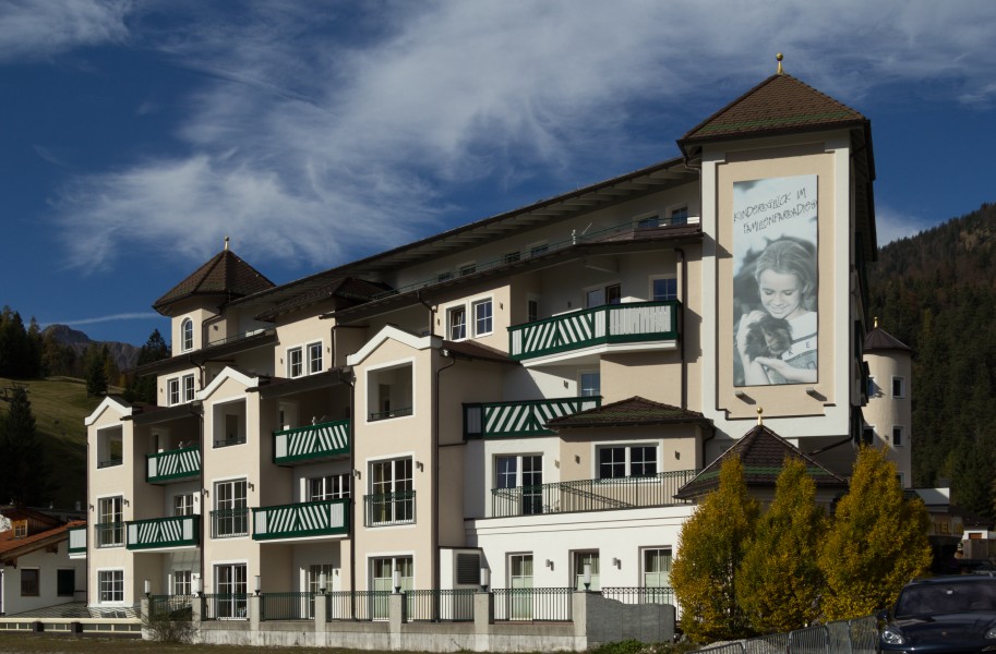 Achenkirch - Urlaub 2013 - Fassade Kinderhotel 001