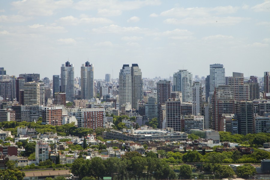 Aerial view - Palermo, Buenos Aires (2)