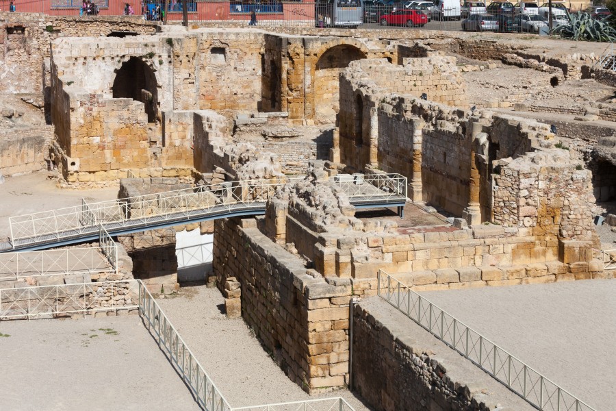 Anfiteatro romano de Tarragona. Detalle 16