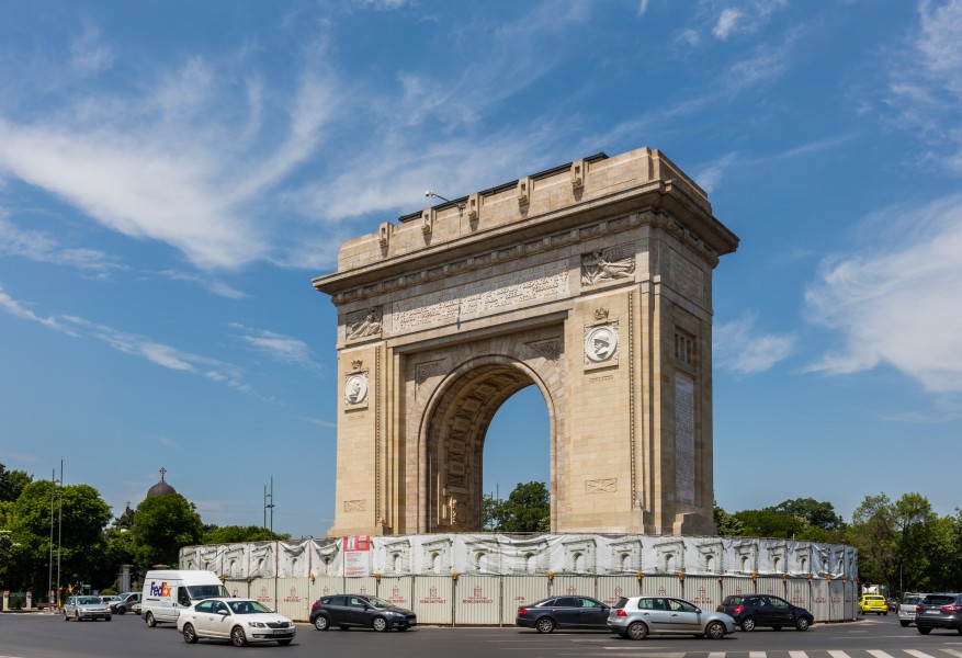 Arco de Triunfo, Bucarest, Rumanía, 2016-05-30, DD 23