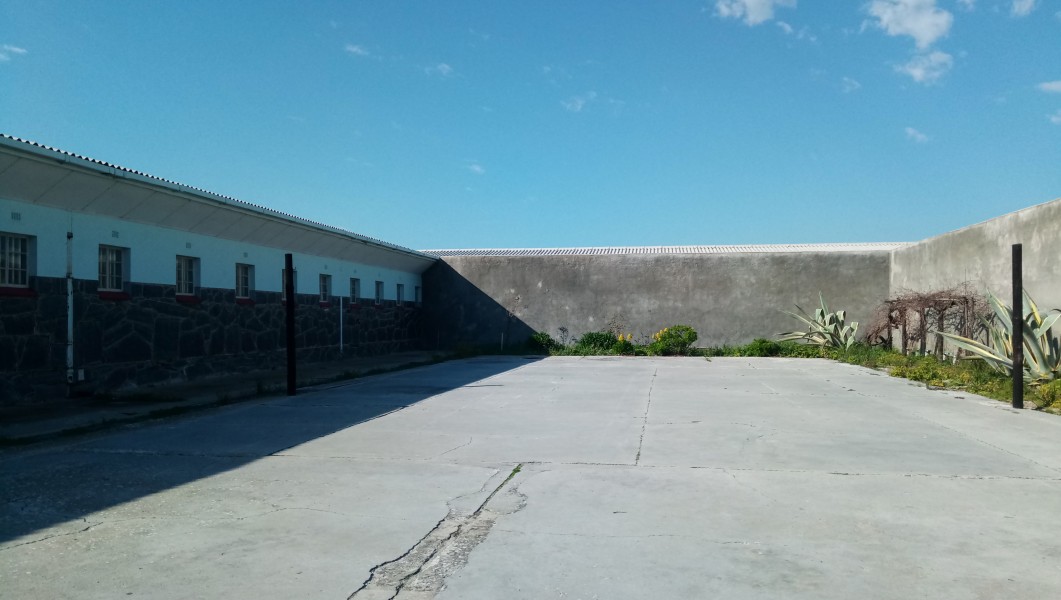 B-Section courtyard, Maximum Security Prison, Robben Island (02)