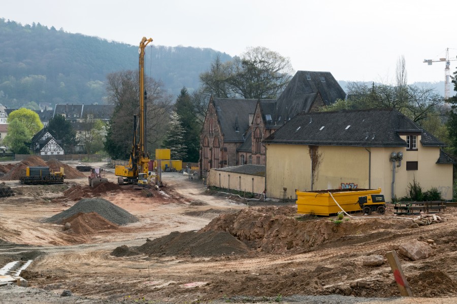 Baustelle Pilgrimstein Marburg 2014 (2)
