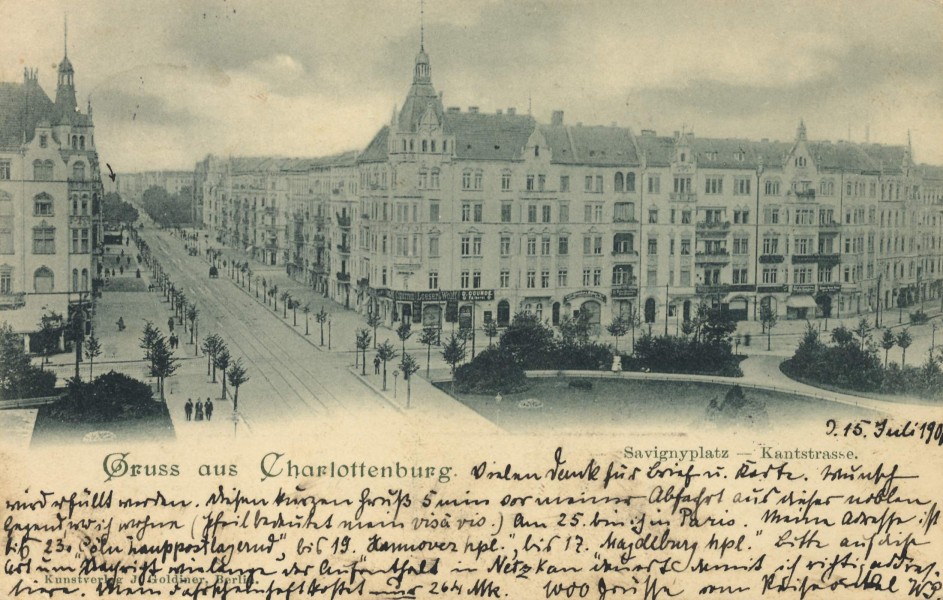 Berlin-Charlottenburg Postkarte 068