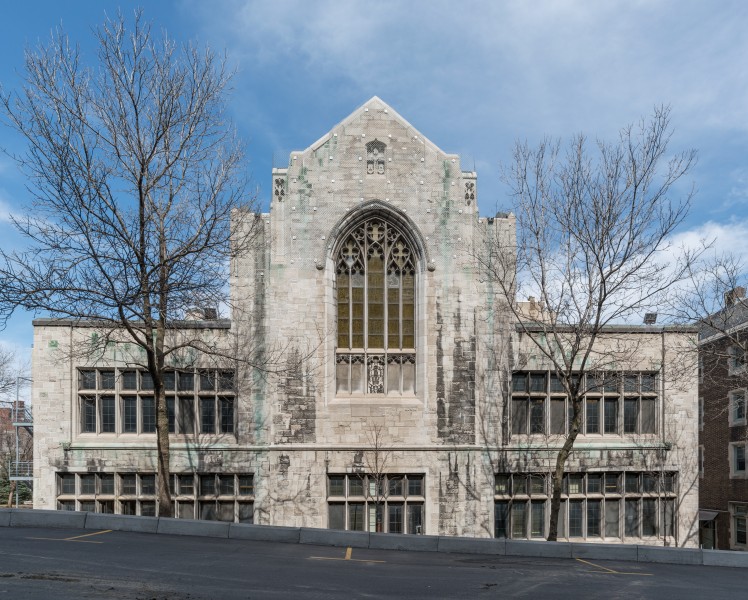 Birks Building, McGill University, Montréal, Southwest view 20170410 1