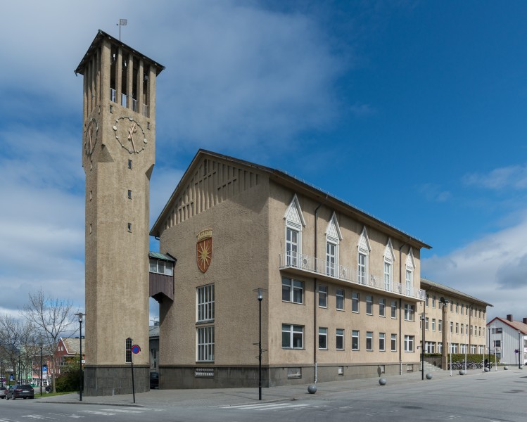 Bodø Town Hall, South view 20150608 1