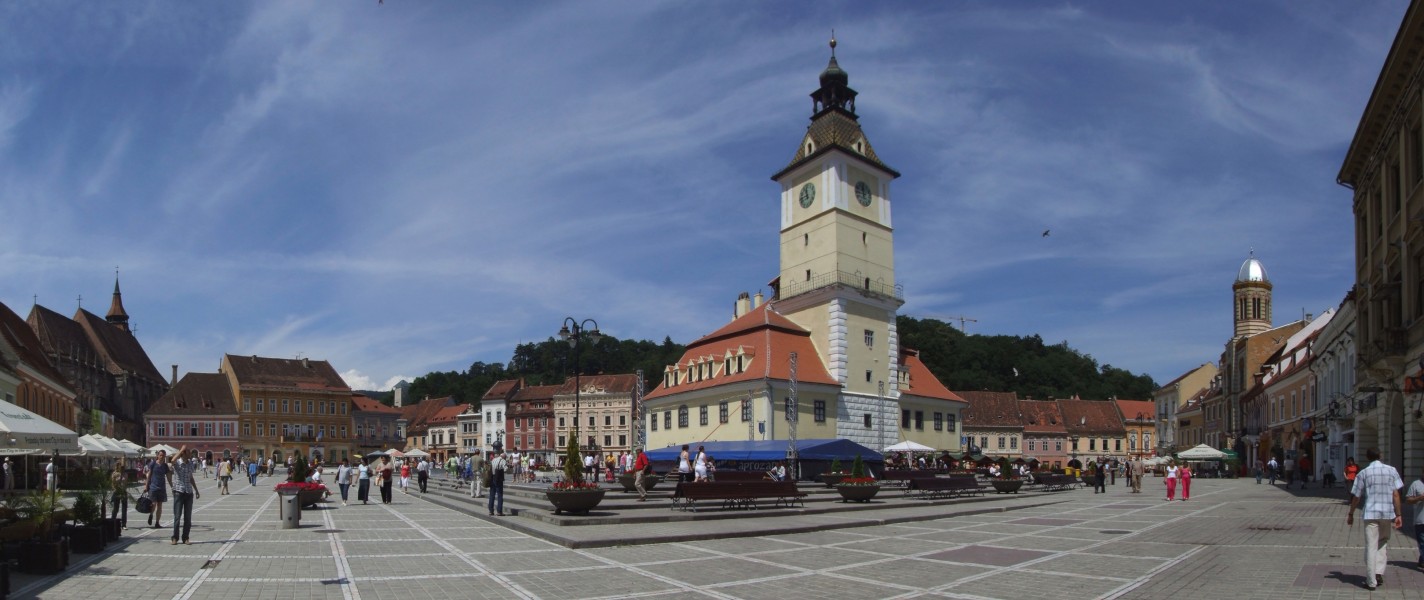 Braşov (Kronstadt, Brassó) - market square
