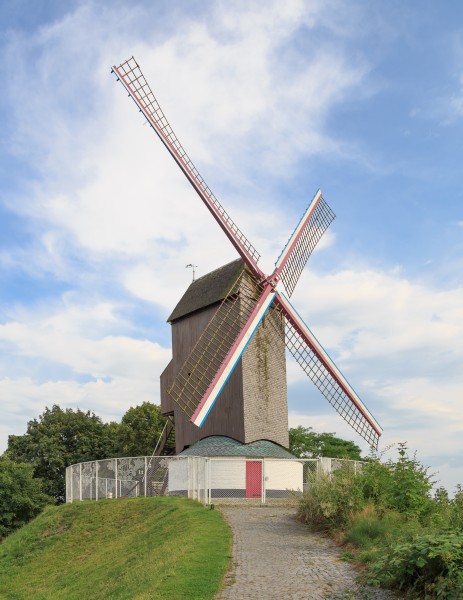 Bruges Belgium Windmill-Koeleweimolen-01