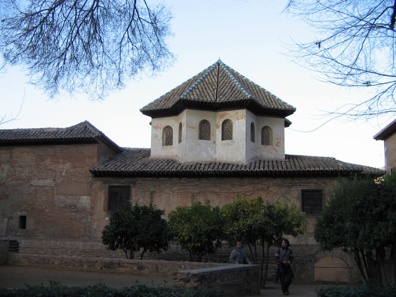 Building in Alhambra, Granada, Spain 2005 2