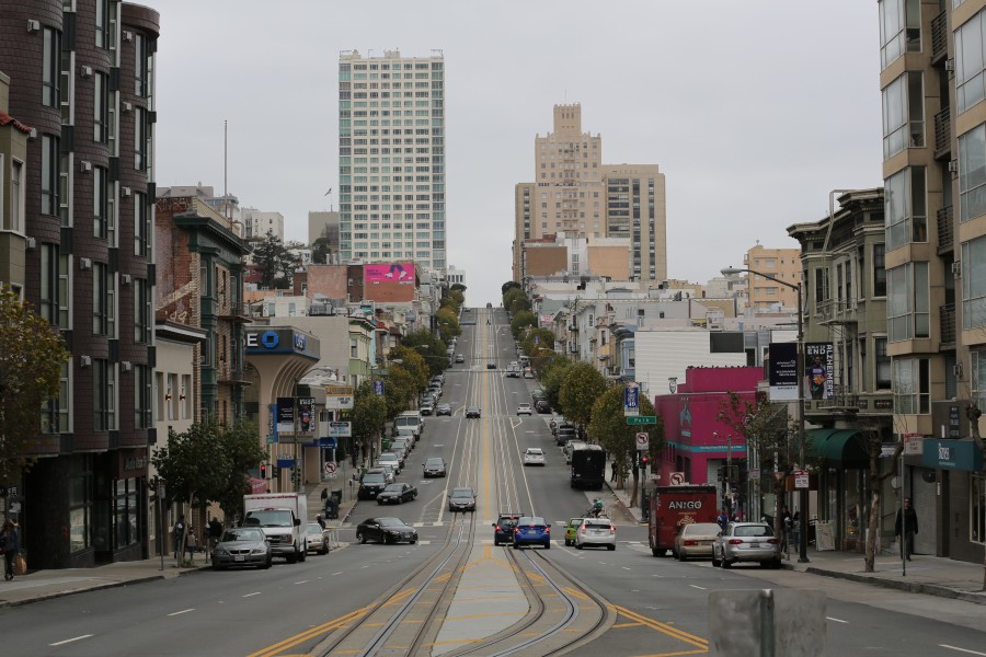 California Street in San Francisco 1