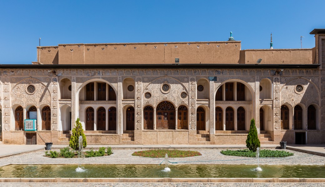 Casa histórica de Tabatabaeis, Kashan, Irán, 2016-09-19, DD 61