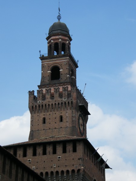 Castello Sforzesco (Milan) - Filarete Tower
