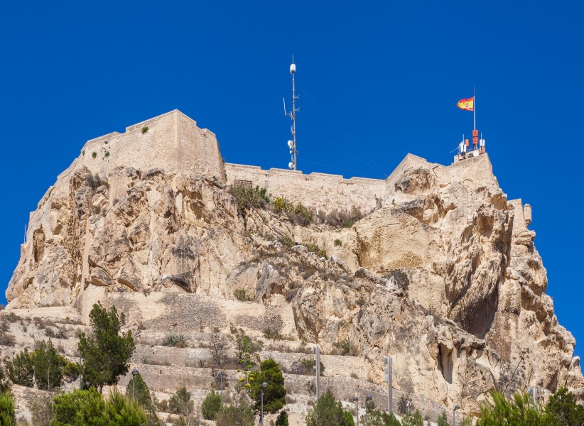 Castillo de Santa Bárbara, Alicante, España, 2014-07-04, DD 89