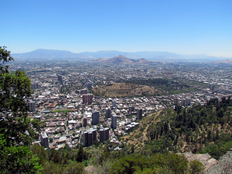 Cerro San Cristobal Santiago, Chile