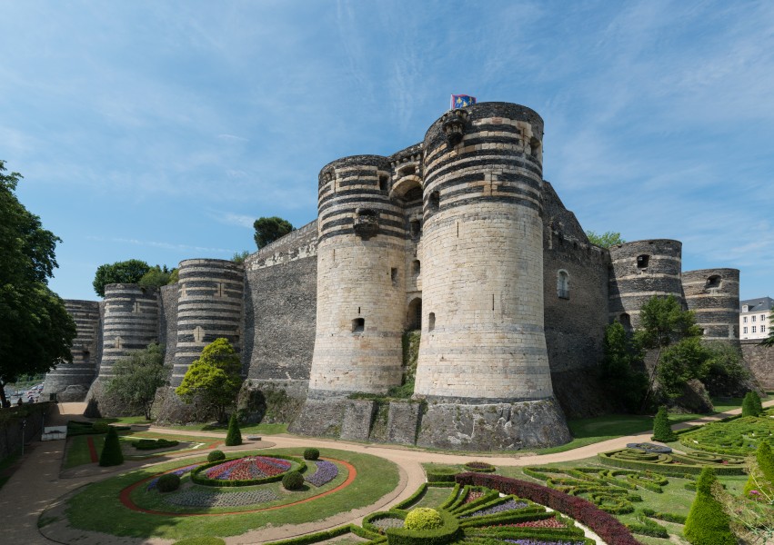 Château d'Angers, South view 20170611 1