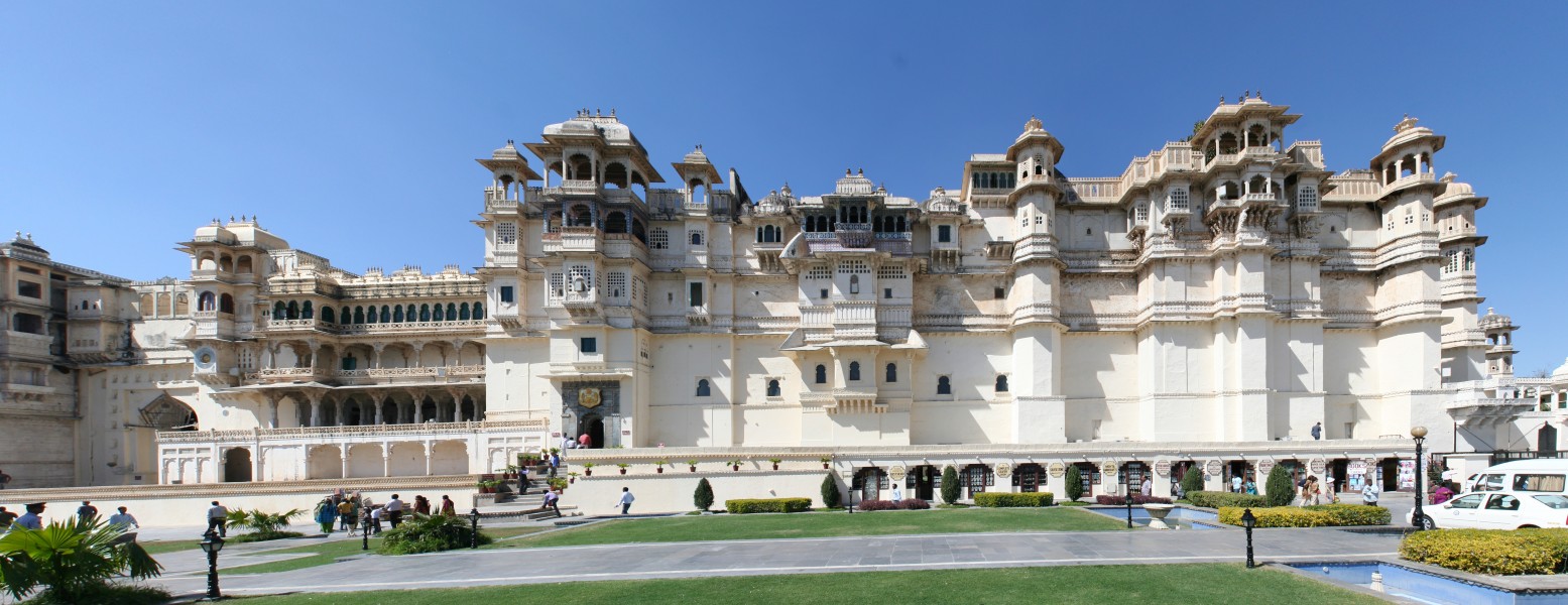 City Palace Udaipur Front