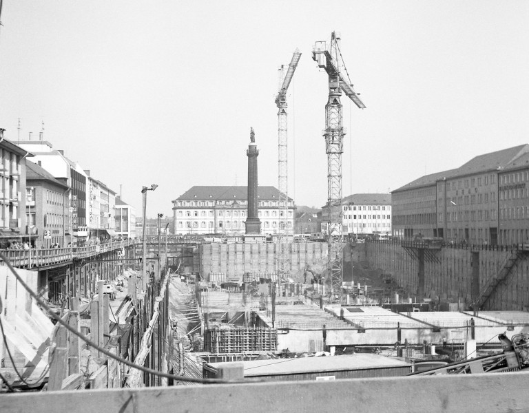 Darmstadt Luisencenter construction site 2