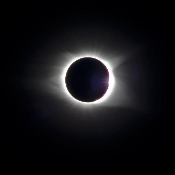 Diamond Ring Stage of 21-8-2017 Eclipse 2