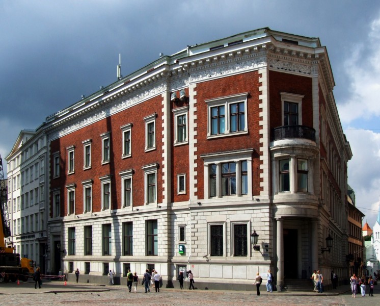 Dome square in Riga - old building