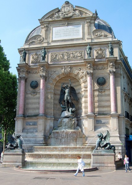 Fontaine Saint-Michel Paris DSC 4355