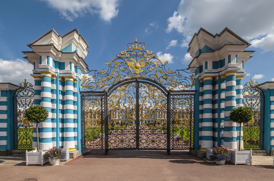 Golden Gates in Tsarskoe Selo