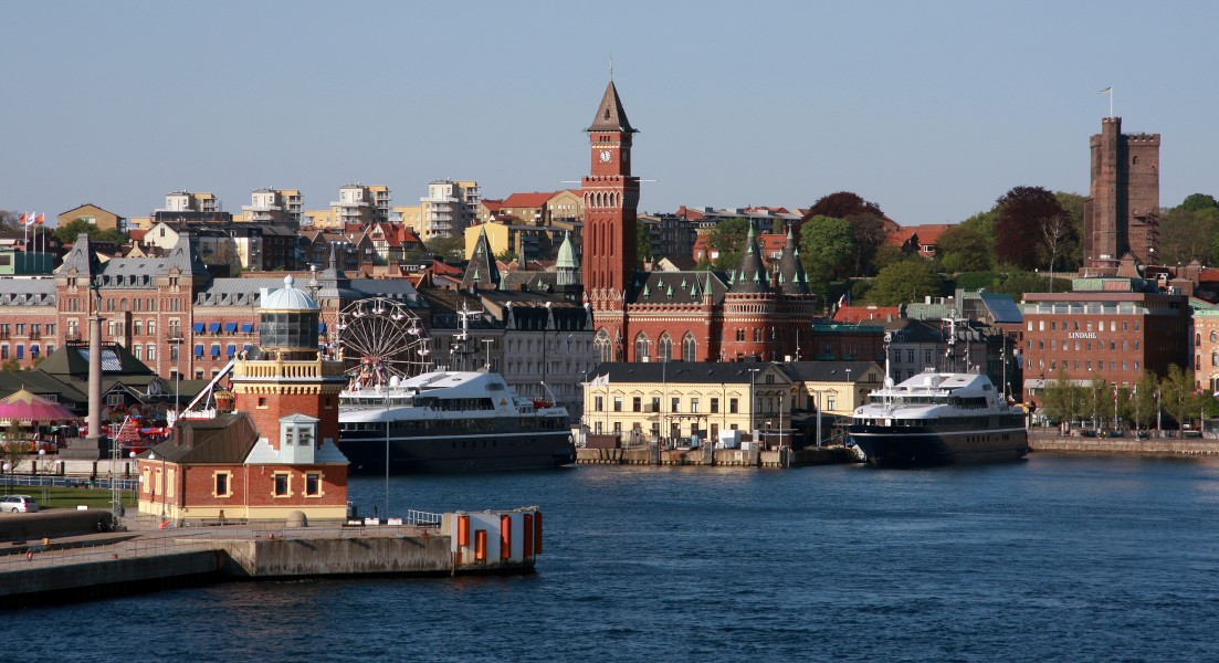 Inre hamnen i Helsingborg