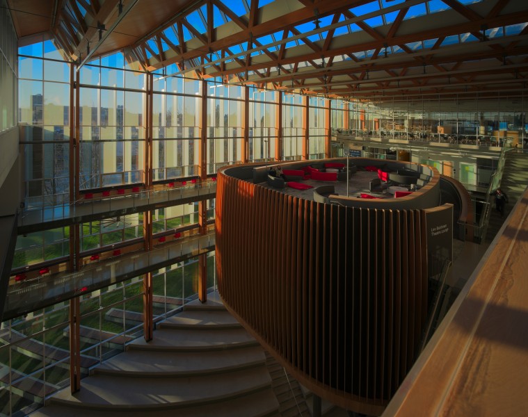 Interior of the UBC Student Union Building 13