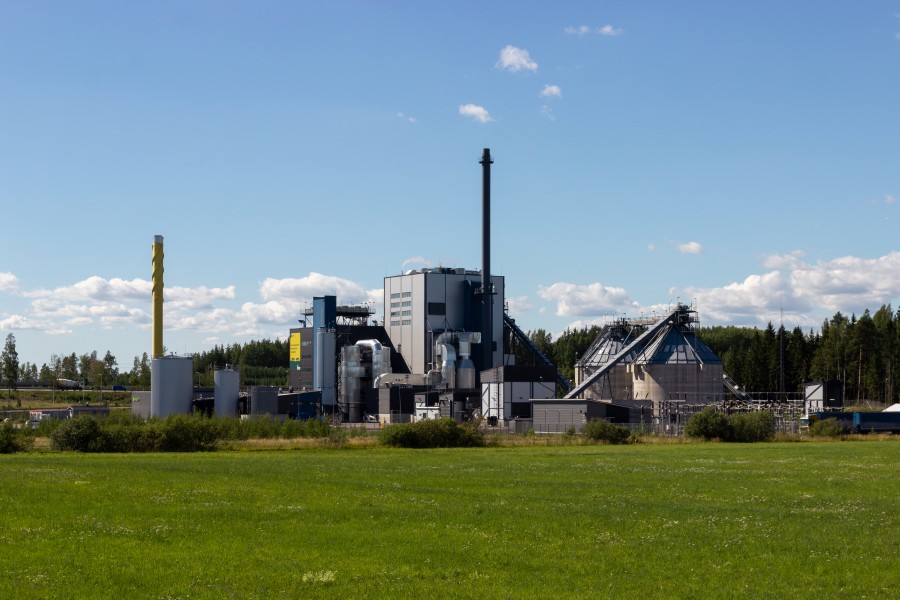Järvenpää CHP-plant (August 2018)