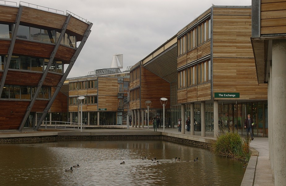 Jubilee Campus MMB 38 Djanogly LRC and The Exchange