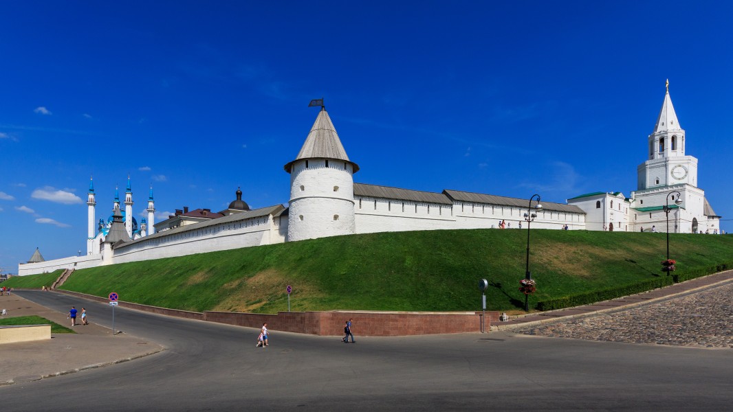 Kazan Kremlin exterior view 08-2016 img1