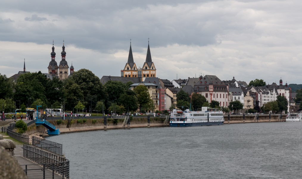 Koblenz, Moselufer -- 2015 -- 7635