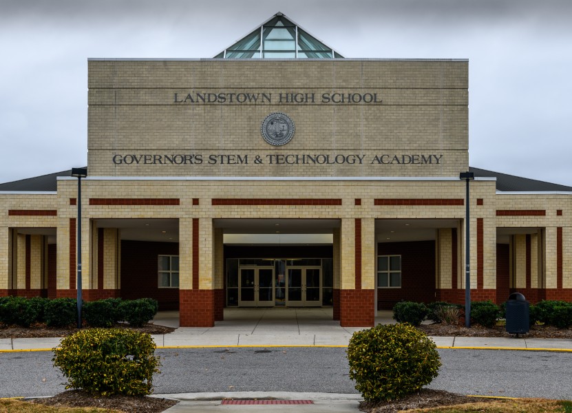 Landstown High School Main Entrance